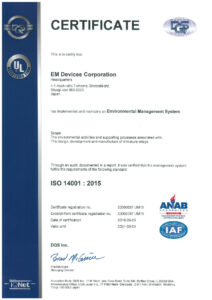 Shiroishi Factory ISO14001 Certificateのサムネイル