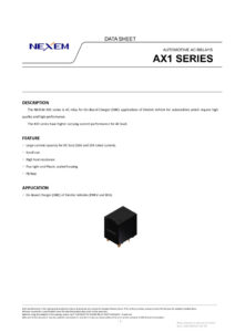 ERCP23-027-04E Datasheet AX1 Englishのサムネイル